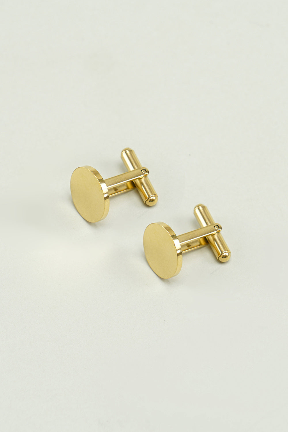 Men Golden Tuxedo Cufflinks