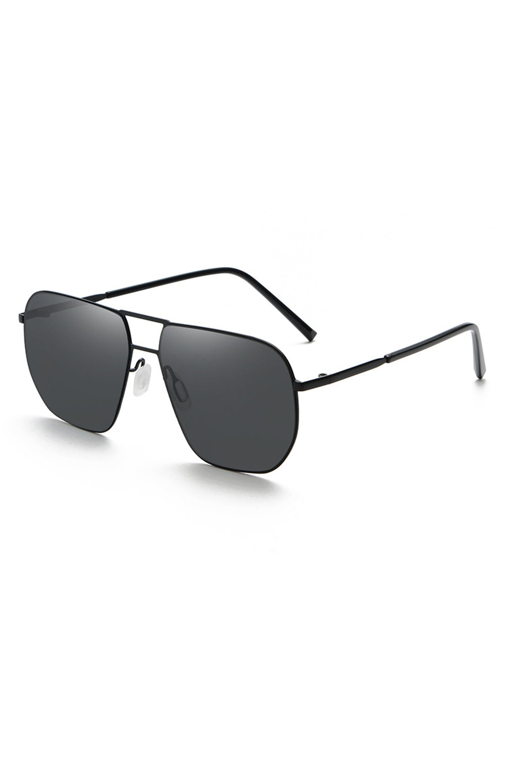 Metal Double Bridge Outdoor Fashion Sunglasses For Men