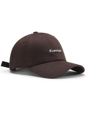 Men's Brown Classic Adjustable Baseball Cap