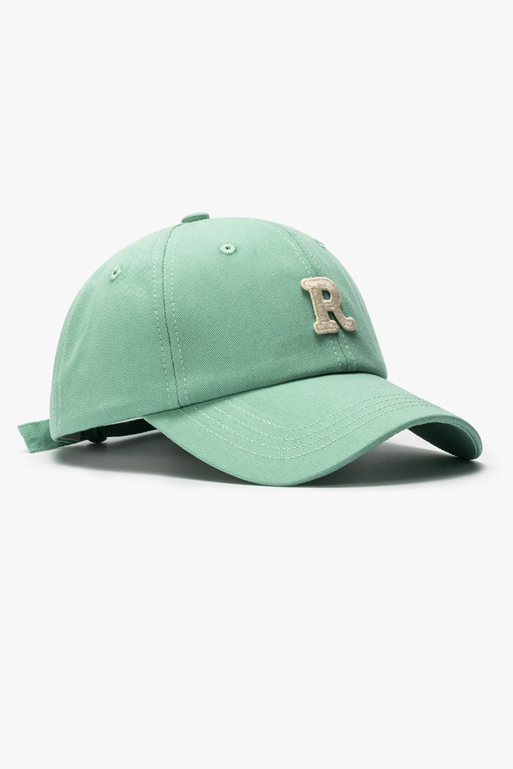 Men's Mint Green Embroidery Classic Adjustable Baseball Cap