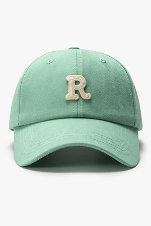 Men's Mint Green Embroidery Classic Adjustable Baseball Cap